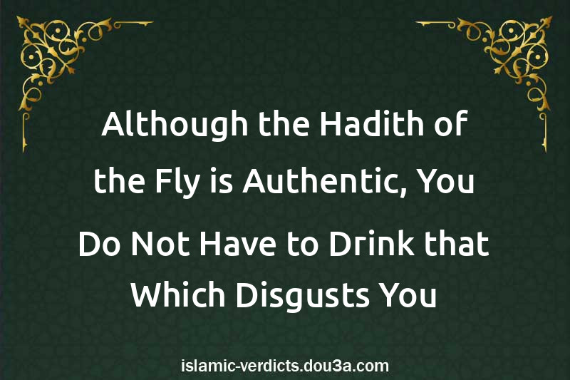 Although the Hadith of the Fly is Authentic, You Do Not Have to Drink that Which Disgusts You