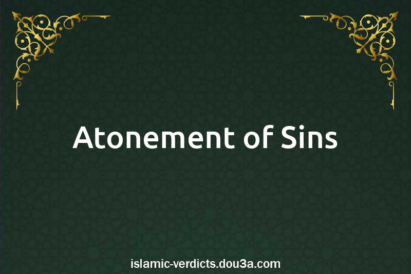 Atonement of Sins