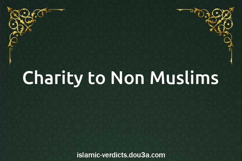 Charity to Non-Muslims