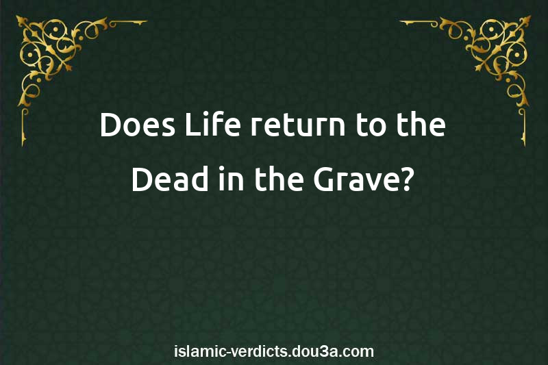 Does Life return to the Dead in the Grave?