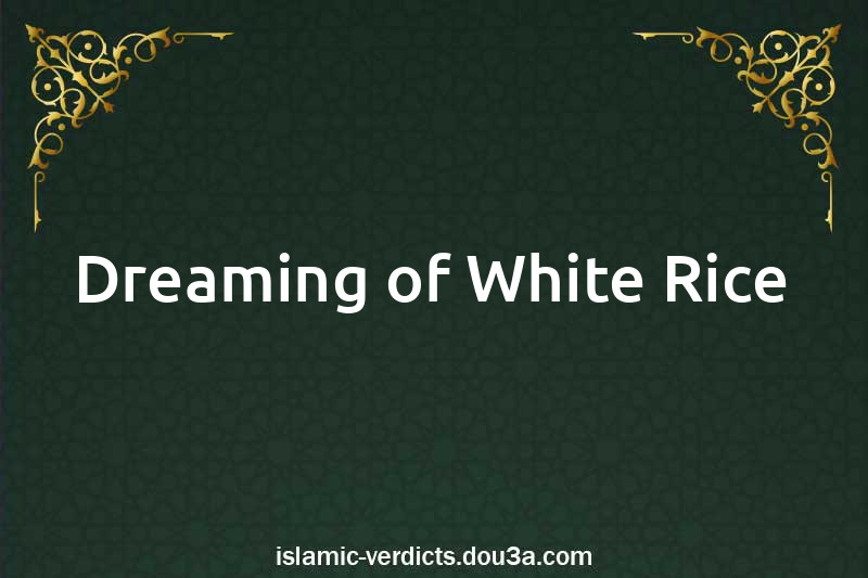 Dreaming of White Rice