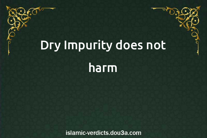 Dry Impurity does not harm