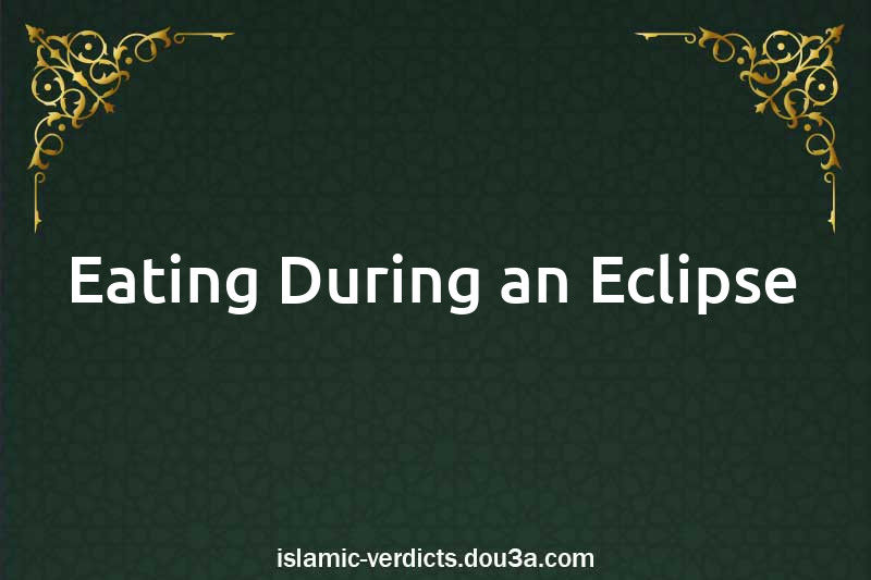 Eating During an Eclipse