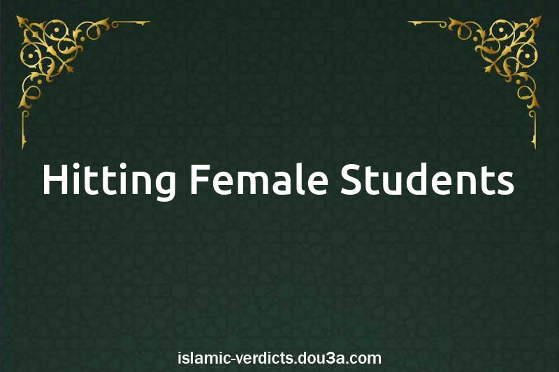 Hitting Female Students