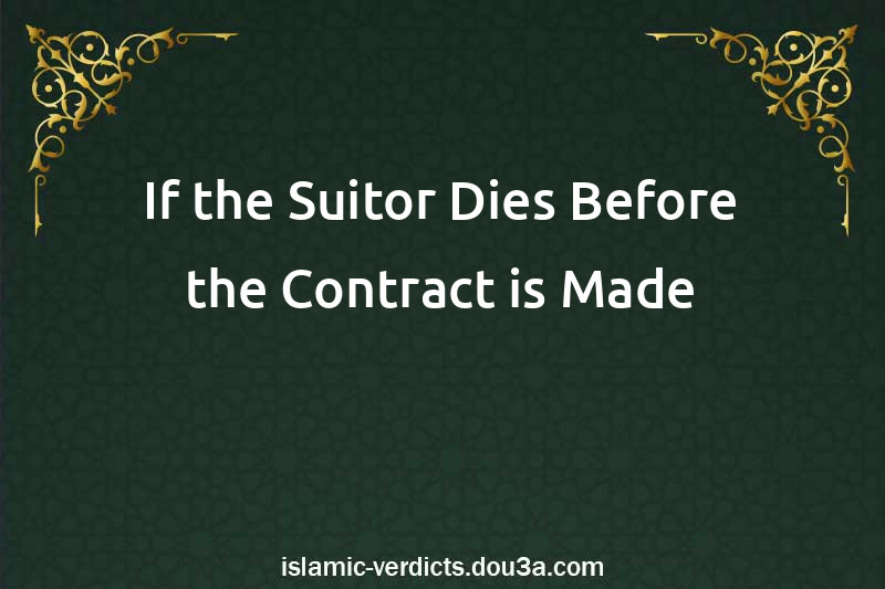 If the Suitor Dies Before the Contract is Made