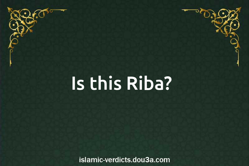 Is this Riba? 