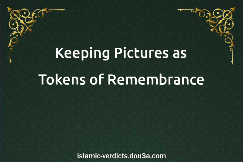 Keeping Pictures as Tokens of Remembrance