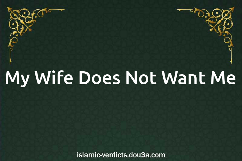 My Wife Does Not Want Me