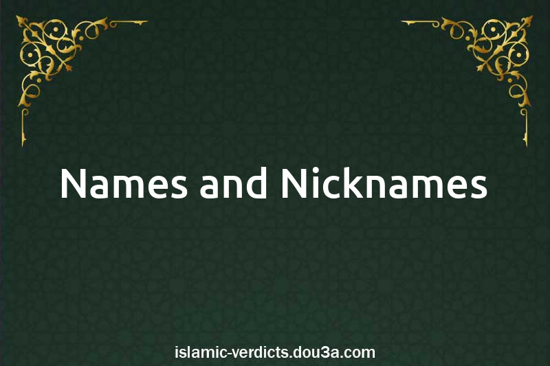 Names and Nicknames