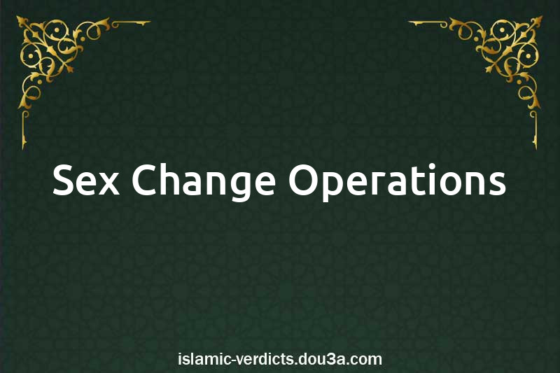 Sex-Change Operations