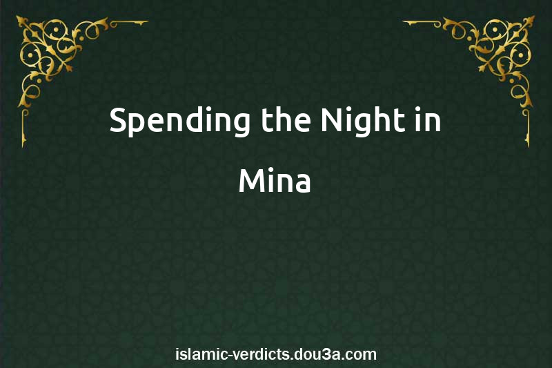 Spending the Night in Mina