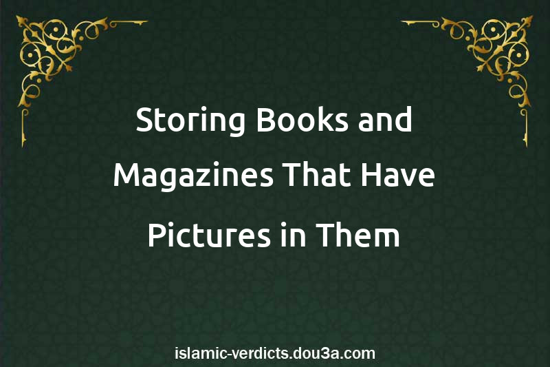 Storing Books and Magazines That Have Pictures in Them