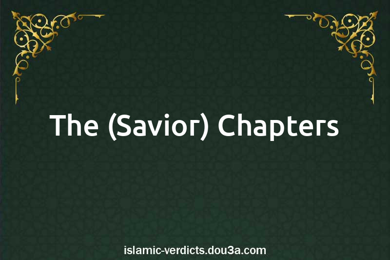 The (Savior) Chapters