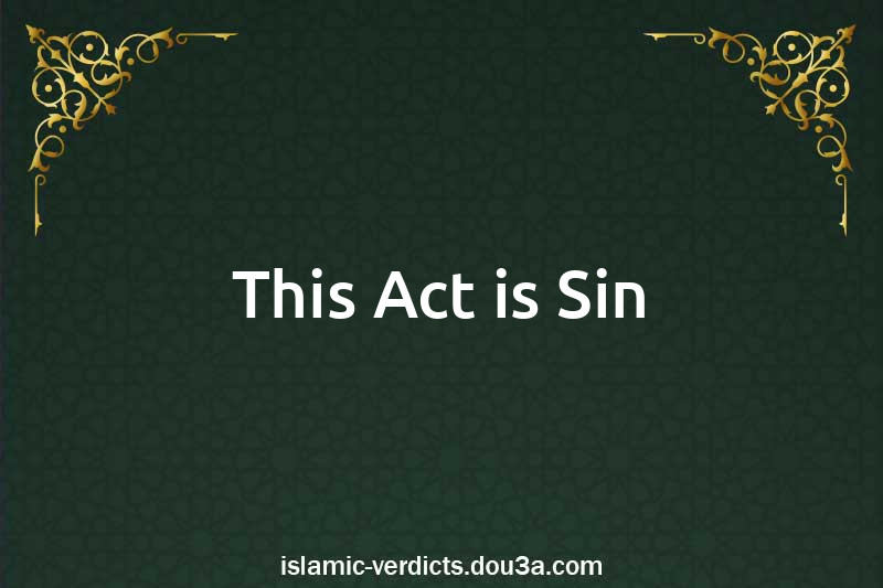 This Act is Sin